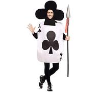 EUROCARNAVALES, SA Costume da Carta Asso Fiori per Adulto