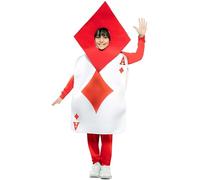 EUROCARNAVALES, SA Costume da Carta Asso Picche Bambini