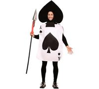 EUROCARNAVALES, SA Costume da Carta Asso Quadro per Adulto