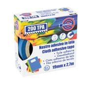 EUROCEL - 016614194 - Nastro adesivo telato TPA 200 - 1,9 cm x 2,7 m - blu - Eurocel - 87020 - Conf. da 1 Pz. - 016614194