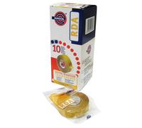 Eurocel NASTRO BIADESIVO mm. 15x10 mt. col. Trasparente (10 rotoli)