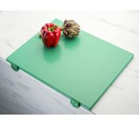Euroceppi S.R.L 156257 Tagliere Poliet.C/Fermo 50X30X2 Vde, Mix, Verde