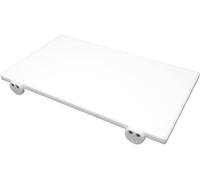 Euroceppi tagliere bianco cm 60x40h2 professionale per alimenti