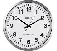 Eurochron EFWU 9000 Radiocontrollato Orologio da parete 507 mm x 63 mm Argento