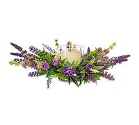 EUROCINSA 96250C63 Porta Candele di Lavanda, Scatola da 1PZ 33cm
