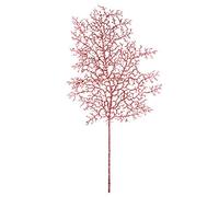 EUROCINSA Eurocinesa Ref.71160C20 Navidad, Rami Corallo Rosso Lucido, Scatola da 12 Pezzi, 84 cm