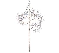 EUROCINSA Eurocinesa RIF.14660C87 Navidad, Rami di Corallo Rosso/Verde, Scatola da 12 Pezzi, 57 cm