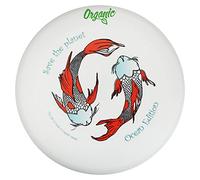Eurodisc 175 g 4.0, frisbee da competizione in plastica biologica con traiettoria stabile oltre 100 metri, design Save the Planet Kois, edizione Ocean.