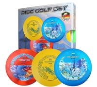 eurodisc Disc - Set di Dischi per Principianti da Golf, con Driver S-QU Putter Midrange, Certificazione PDGA