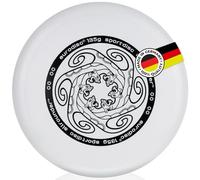 eurodisc - Frisbee da Spiaggia, per Ragazzi e Bambini, Bianco, 135 g
