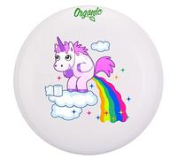 Eurodisc Frisbee in plastica biologica, motivo unicorno e nuvole bianche, 175 g 4.0