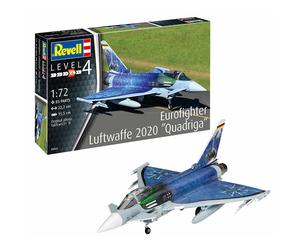 Eurofighter Luftwaffe 2020 Quadriga 1:72 Plastic Model Kit 03843 REVELL