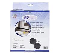 Eurofilter FKS380 - Filtro a carbone, tipo 58, AKB000/1, 142 mm, adatto come Whirlpool IKEA Ignis Bauknecht 484000008782, adatto anche per AEG Electrolux 4055374690 Indesit C00384666