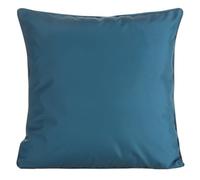 Eurofirany Garden Outdoor - 1 federa per cuscino impermeabile, per terrazze, impermeabile, 45 x 45 cm, blu scuro, 5 pezzi