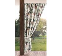 Eurofirany GARDEN Tenda per Esterni con Tasca Per Asta - 1 Pezzo. Tende impermeabili per Terazze, Tenda per Gazebo Pergolata Patio Balcone, Protezione Solare e Privacy, 155x200 cm, Stampa Grigia