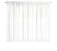 Eurofirany Gardine mit Kräuselband Rebecca, cremig, 350x160 Tenda, Tessuto, 0.02 x 350 x 160 cm