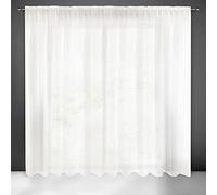Eurofirany Gardine mit Kräuselband Rebecca, cremig, 350x250 Tenda, Tessuto, 0.02 x 350 x 250 cm