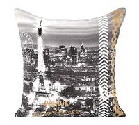 Eurofirany irany CHP/Parigi/7/B + ST Federa per Cuscino, Poliestere, Multicolore, 40.0 x 40.0 x 0,3 cm