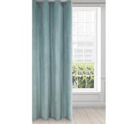 Eurofirany Melanie - Tenda in velluto, opaca, 140 x 250 cm, colore: azzurro