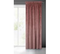 Eurofirany VILLA Tenda Oscurante, Tenda con Fettuccia Arricciatenda - 1 pz, Tenda Extra Lunga, Elegante, Tinta Unita, Soggiorno, Camera da Letto, Densità 290 g/m², 140x270 cm, Rosa Scuro