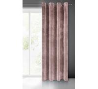 Eurofirany VILLA Tenda Oscurante con Occhielli - 1 pz, Elegante, Tinta Unita, Soggiorno, Camera da Letto, Densità 290 g/m², 140x250 cm, Rosa Cipria