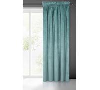 Eurofirany VILLA Tenda Oscurante, Tenda con Fettuccia Arricciatenda - 1 pz, Tenda Extra Lunga, Elegante, Tinta Unita, Soggiorno, Camera da Letto, Densità 290 g/m², 140x270 cm, Verde Acqua