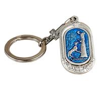Eurofusioni Portachiavi Placcato Argento San Francesco di Assisi