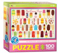 Eurographics 100-teiliges Puzzle Eis am Stiel
