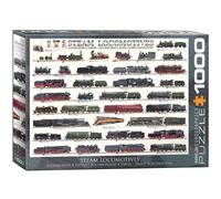 EUROGRAPHICS Puzzle Locomotive a vapore 1000 pezzi