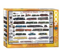 Eurographics - Puzzle Storia dei treni - 1000 Pezzi