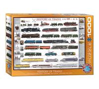 Eurographics - Puzzle Storia dei treni - 1000 Pezzi