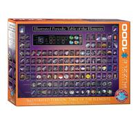 Eurographics 6000-0258 Illustrated Periodic Table of the Elements Puzzle, Variou