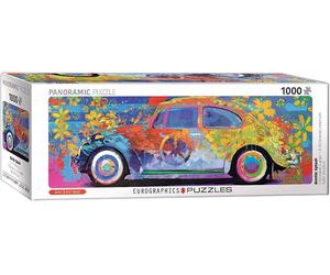 EuroGraphics 6000-1499 Beetle Splash Panoramic Jigsaw Puzzle, Various, 1000