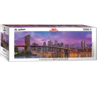 EuroGraphics 6010-5301 Brooklyn Bridge New York Puzzle (1000-Piece) Jigsaw, Vari