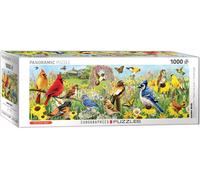 Eurographics 6010-5338 Backyard Birds Panoramic by Greg Giordano Puzzle, Various