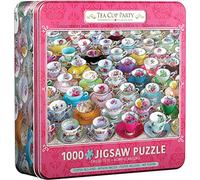 Eurographics - Puzzle Scatola di metallo - Festa della tazza di tè - 1000 Pezzi
