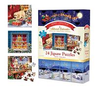 Calendario dell'avvento puzzle Buon Natale