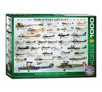 Eurographics 6000-0087 World War I Aircraft Puzzle, Various, 48 x 68 cm