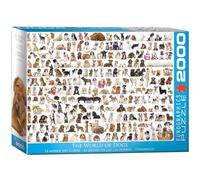 Eurographics- Cani Puzzle, Multicolore, 8220-0581