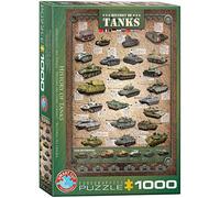 Eurographics - Puzzle Storia dei carri armati - 1000 Pezzi