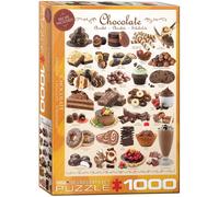 Eurographics Chocolate 1000-Piece Puzzle