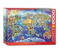 EuroGraphics- Crazy World 2000-Piece Puzzle 2000 Pezzi, 8220-5343