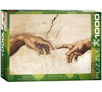 Eurographics Creation of Adam Puzzle 1000 Pezzi Michelangelo 680 x 480mm (pz)