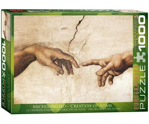 Eurographics Creation of Adam Puzzle 1000 Pezzi Michelangelo 680 x 480mm (pz)