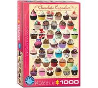 Eurographics Puzzle Cupcakes al Cioccolato Multicolore 1000T 6000-0587