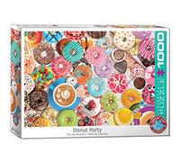 EuroGraphics- Donut Party Puzzle, Multicolore, 6000-5602