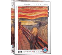 Eurographics EG60004489 the Scream by Edvard Munch Puzzle (1000 Pieces)