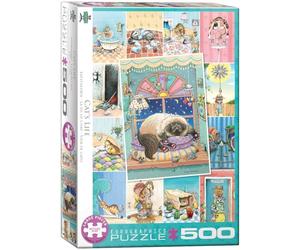 Eurographics EG65005366 - Puzzle da 500 pezzi, motivo: gatto di Gary Patterson, vari