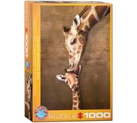 Eurographics - Puzzle Madre e bambino giraffa - 1000 Pezzi
