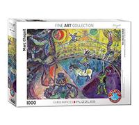 EuroGraphics- The Circus Horse by Marc Chagall Cavallo Puzzle, Multicolore, 48 x 68 cm, 6000-0851